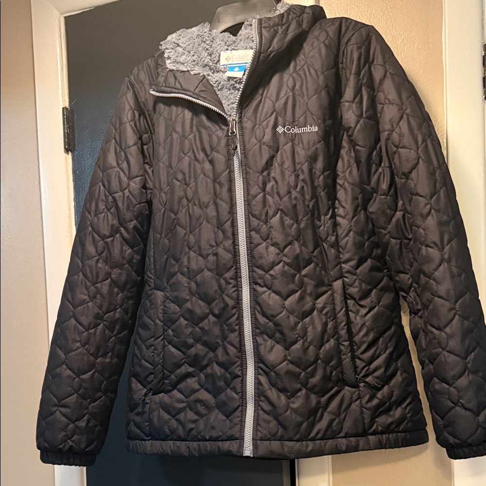 Columbia Charcoal Quilted Jacket